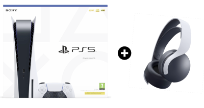 PACK] Playstation 5 Standard Edition + Casque 3D Pulse - Back2Fresh
